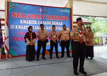 Kwarcab Kota Semarang Menerima Kunjungan Kwarcab Demak Bahas Pramuka Garuda 