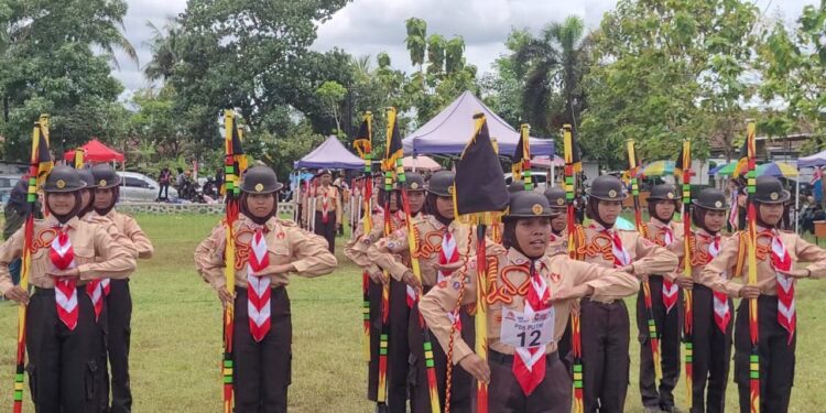 SMK Citra Bangsa Mandiri Purwokerto Gelar Scout Skill Competition