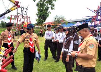 SMK Citra Bangsa Mandiri Purwokerto Gelar Scout Skill Competition