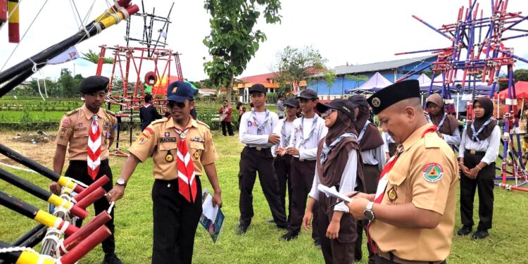 SMK Citra Bangsa Mandiri Purwokerto Gelar Scout Skill Competition
