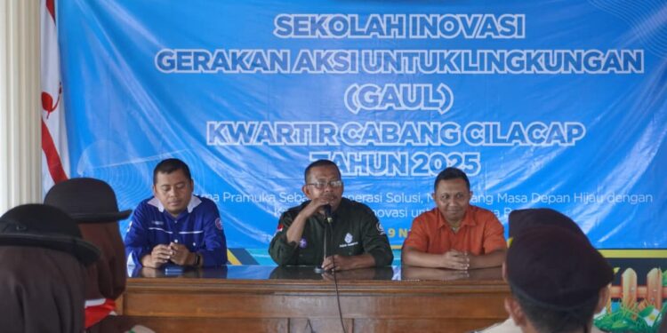 Pramuka Cilacap merintis sekolah inovasi dengan tema “GAUL” Gerakan Aksi untuk Lingkungan