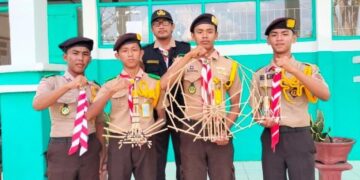 Bukan Sekadar Simpul: Pionering Mini, Tantangan Efisiensi dan Daya Cipta Pramuka Ambalan Tomau, Bone
