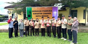 Rasyid Ridho Nasution Resmi Daftar Calon Ketua Kwartir Cabang Gerakan Pramuka Kota Medan Masa Bakti 2025–2030