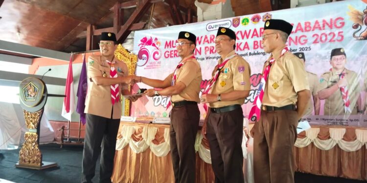 Gede Suyasa Kembali Pimpin Pramuka Buleleng, Gencarkan Adaptasi dan Penguatan Karakter di Era Digital