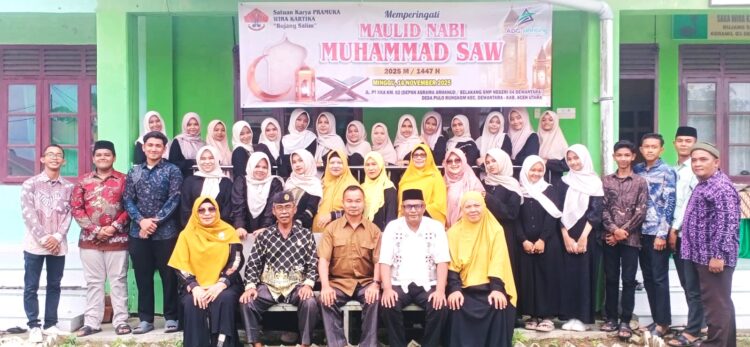 Satuan Karya Pramuka Wira Kartika Sanggar “Bujang Salim’ Memperingati Maulid Nabi Muhammad SAW 1447H