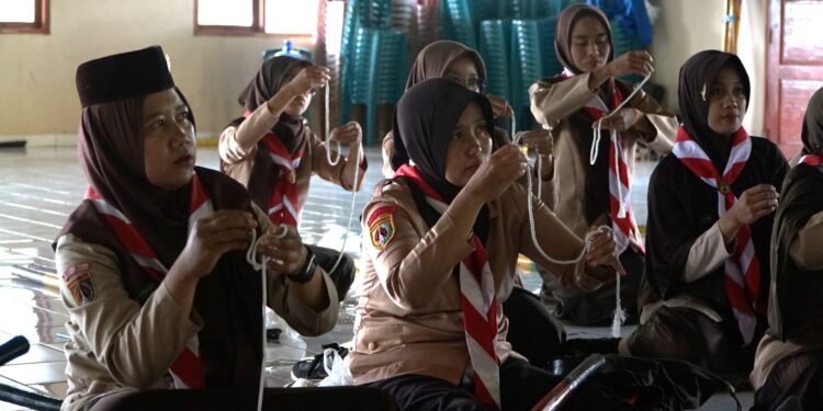 Tingkatkan Kualitas Pembina Pramuka dengan Pelatihan Scouting Skill Kwarcab Purbalingga