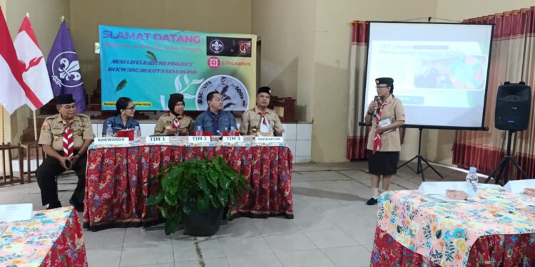 Tim Life Leader Project WOSM Kunjungi Kwarcab Kota Semarang, Apresiasi Implementasi Inovasi Lokal Pramuka