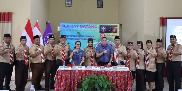 Tim Life Leader Project WOSM Kunjungi Kwarcab Kota Semarang, Apresiasi Implementasi Inovasi Lokal Pramuka