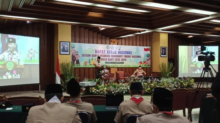 Saka Wanabakti Gelar Rakernas 2025 Bahas Penguatan Kelembagaan dan Arah Kerja Organisasi