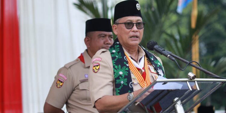 Ka Kwarnas Ajak Pramuka Jambi Aktif dalam Pengabdian Masyarakat
