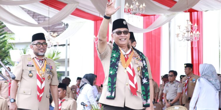 Ka Kwarnas Ajak Pramuka Jambi Aktif dalam Pengabdian Masyarakat