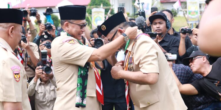 Ka Kwarnas Ajak Pramuka Jambi Aktif dalam Pengabdian Masyarakat