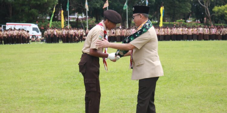 Ka Kwarnas Ajak Pramuka Jambi Aktif dalam Pengabdian Masyarakat