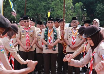 Ka Kwarnas Ajak Pramuka Jambi Aktif dalam Pengabdian Masyarakat