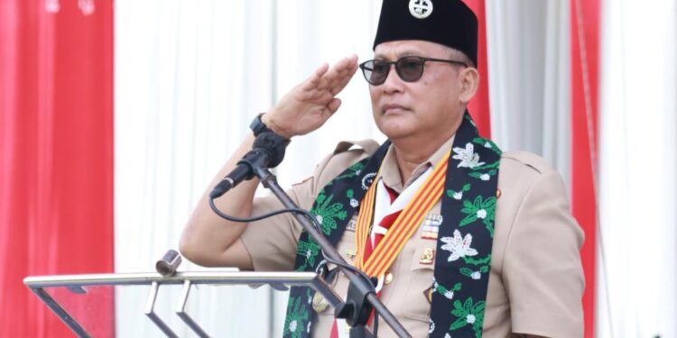 Ka Kwarnas Ajak Pramuka Jambi Aktif dalam Pengabdian Masyarakat