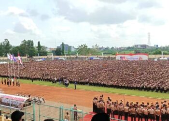 Pelantikan13.149 Pramuka Garuda Banyumas Bakal Pecahkan Rekor Muri