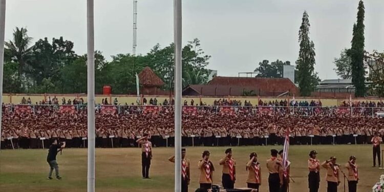 Pelantikan13.149 Pramuka Garuda Banyumas Bakal Pecahkan Rekor Muri