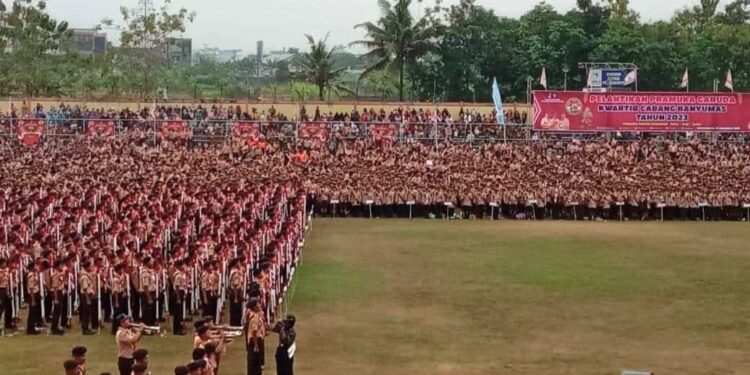 Pelantikan13.149 Pramuka Garuda Banyumas Bakal Pecahkan Rekor Muri