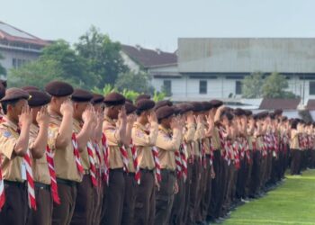 Pertapa Wiradaya XXXVII Tahun 2025 Kwarcab Bantul Dimeriahkan oleh 597 Peserta