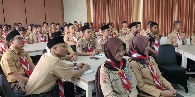 Perkuat Kapasitas Publikasi Kwarran dan Satuan Karya, Kwarcab Banyumas Gelar Bimtek Kehumasan
