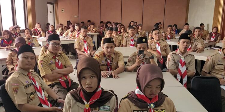 Perkuat Kapasitas Publikasi Kwarran dan Satuan Karya, Kwarcab Banyumas Gelar Bimtek Kehumasan