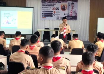 Perkuat Kapasitas Publikasi Kwarran dan Satuan Karya, Kwarcab Banyumas Gelar Bimtek Kehumasan