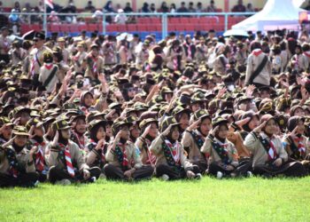Pelantikan Akbar Pramuka Garuda Banyumas Ukir Rekor MURI, Begini Respon Kwarnas Gerakan Pramuka