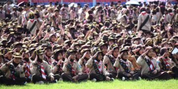 Pelantikan Akbar Pramuka Garuda Banyumas Ukir Rekor MURI, Begini Respon Kwarnas Gerakan Pramuka