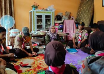 Satukan Visi dalam Rakor, Raih Ilmu di Kandang Kelinci: Potret Semangat Kekeluargaan Saka Tarunabumi Patimpeng