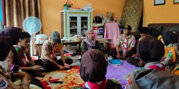 Satukan Visi dalam Rakor, Raih Ilmu di Kandang Kelinci: Potret Semangat Kekeluargaan Saka Tarunabumi Patimpeng