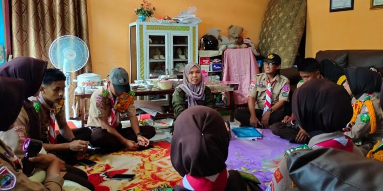 Satukan Visi dalam Rakor, Raih Ilmu di Kandang Kelinci: Potret Semangat Kekeluargaan Saka Tarunabumi Patimpeng