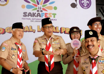 Ketua Kwarnas Apresiasi Edukasi Saka di SAKAFEST DKI Jakarta 2025