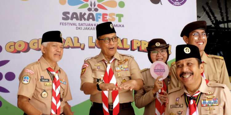 Ketua Kwarnas Apresiasi Edukasi Saka di SAKAFEST DKI Jakarta 2025