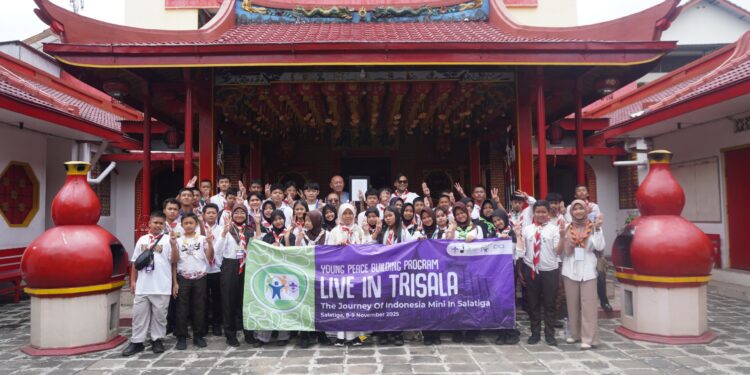 Menjelajahi ‘Indonesia Mini’, 41 Pramuka Salatiga Dalami Toleransi Lewat Young Peace Building Program