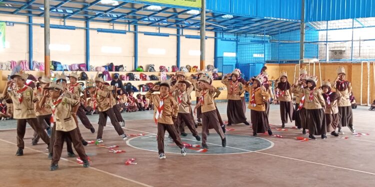 Ratusan Pramuka Siaga Antusias Ikuti Persari Kwarran Cileungsi Wilayah Timur Tahun 2025