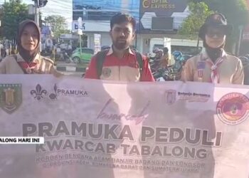 Aksi Solidaritas Kemanusiaan, Pramuka Tabalong Himpun Donasi bagi Korban Bencana di Aceh & Sumatera