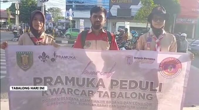 Aksi Solidaritas Kemanusiaan, Pramuka Tabalong Himpun Donasi bagi Korban Bencana di Aceh & Sumatera