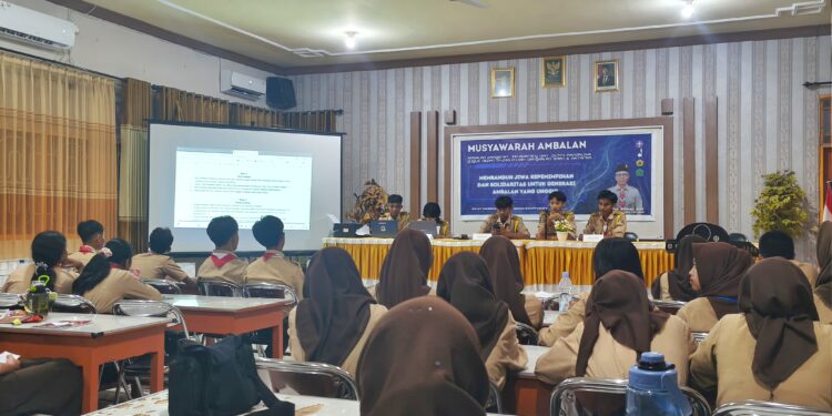 Membangun Jiwa Kepemimpinan dan Solidaritas melalui Musyawarah Ambalan 2025 Pramuka SMAN 6 Mataram
