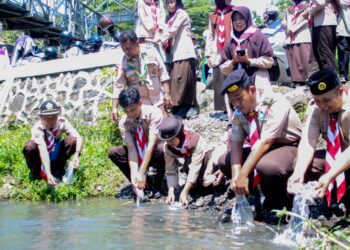 Saka Kalpataru Kebumen Tanam Puluhan Pohon Beringin di Pertikalpataru III Tahun 2025