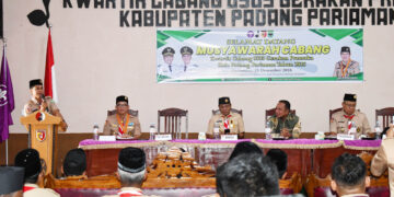 Muscab 2025: Dewiwarman Terpilih Secara Aklamasi Pimpin Kwarcab 0305 Padang Pariaman