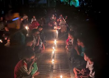 Peserta Persami Pramuka MI Arrahman Pajekko Ikuti Renungan Malam Atas Inisiatif DKR Barebbo