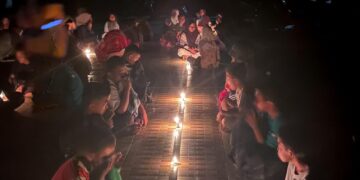 Peserta Persami Pramuka MI Arrahman Pajekko Ikuti Renungan Malam Atas Inisiatif DKR Barebbo