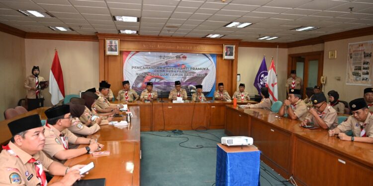 Sambut Nataru 2025–2026, Kwarnas Pramuka Canangkan Karya Bakti Pramuka