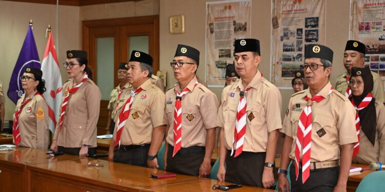 Sambut Nataru 2025–2026, Kwarnas Pramuka Canangkan Karya Bakti Pramuka
