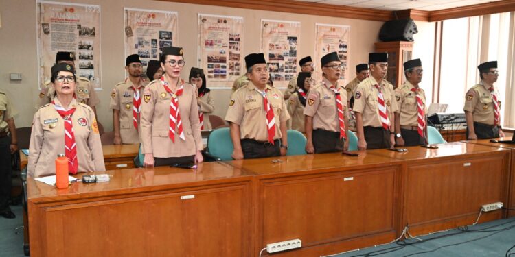 Sambut Nataru 2025–2026, Kwarnas Pramuka Canangkan Karya Bakti Pramuka