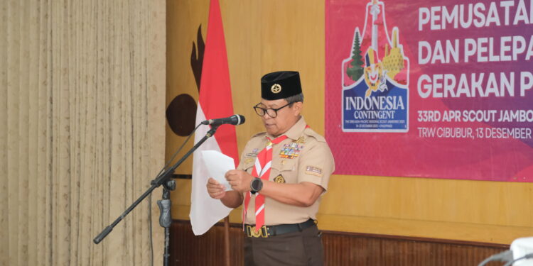 Kontingen Gerakan Pramuka Resmi Dilepas ke 33rd APR Scout Jamboree 2025 di Filipina