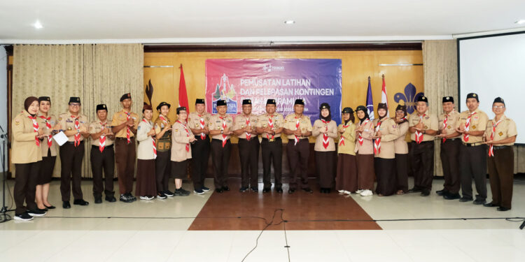 Kontingen Gerakan Pramuka Resmi Dilepas ke 33rd APR Scout Jamboree 2025 di Filipina