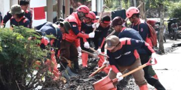Kwarda Pramuka Jatim Bantu Pulihkan Semeru, Terjunkan 120 Relawan Gelar Karya Bakti