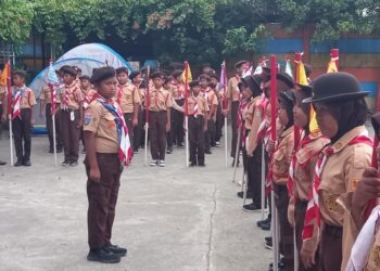 SDN Panunggangan 1 Gudep 09.033-09.034 Kecamatan Cibodas Kota Tangerang Adakan Perjusa 2025