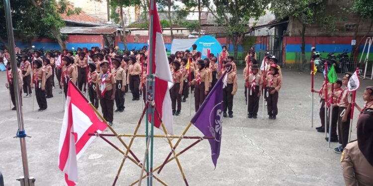 SDN Panunggangan 1 Gudep 09.033-09.034 Kecamatan Cibodas Kota Tangerang Adakan Perjusa 2025